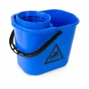 Mopemmer 12 Liter - Met Uitwringkorf - Blauw - Zonder Mop
