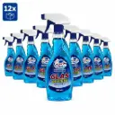 PÜSKÜR Glasreiniger Spray – 12 x 500 ml – 6 Liter Voordeelverpakking – Glasreiniger voor Ramen, Spiegels en Glazen Oppervlakken