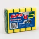 Biopak Duurzame schuurspons Schuurspons Per Zakje 5 Stuks ( Per Master Zakje 25 inner zakje )