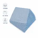 Betra Microvezeldoeken Heavy Duty – 10 Stuks – 40 x 40 cm – 330 g/m² – Blauwe Schoonmaakdoeken voor Algemene Reiniging
