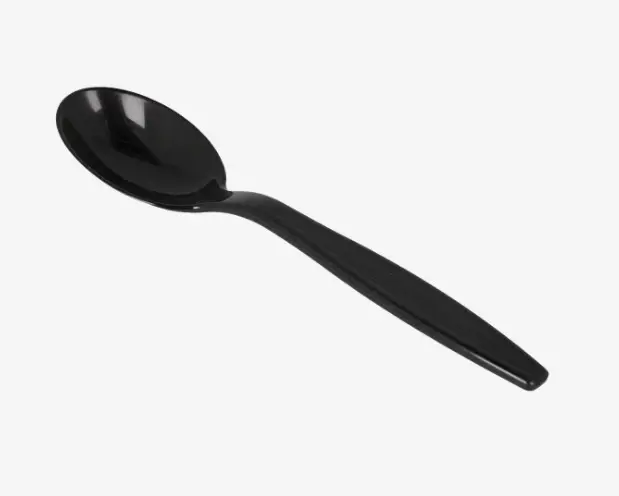 Herbruikbare lepel 165mm pp zwart Per Doos 1000 Stuks