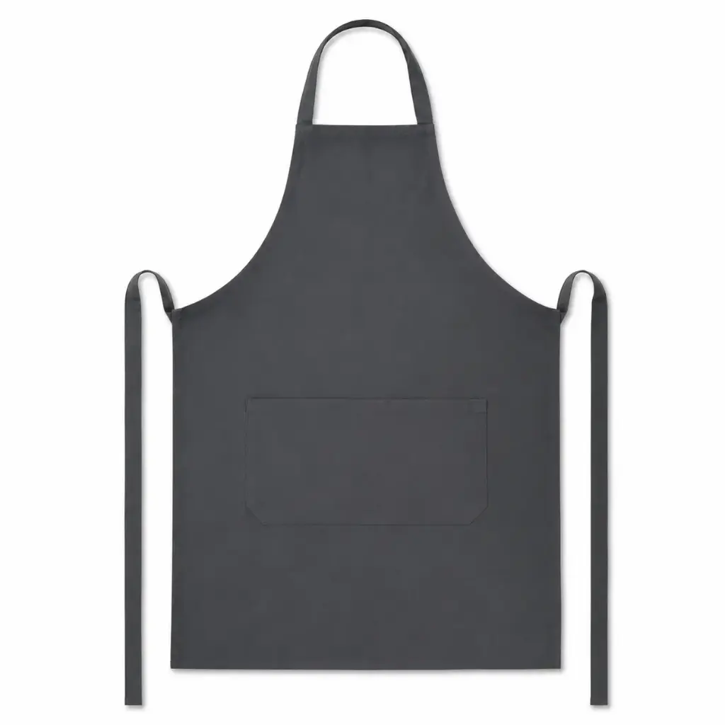 Keukenschort BBQ Apron 240 g/m² - 70x100 cm - donker grijs