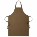 Keukenschort BBQ Apron 240 g/m² - 70x100 cm - taupe bruin
