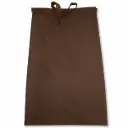 Koksloof 100x100cm - Lower Apron bruin - 240 g/m² - Professionele Horeca Sloof - Keuken & BBQ Schort