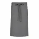 Koksloof 100x100cm - Lower Apron grijs - 240 g/m² - Professionele Horeca Sloof - Keuken & BBQ Schort 