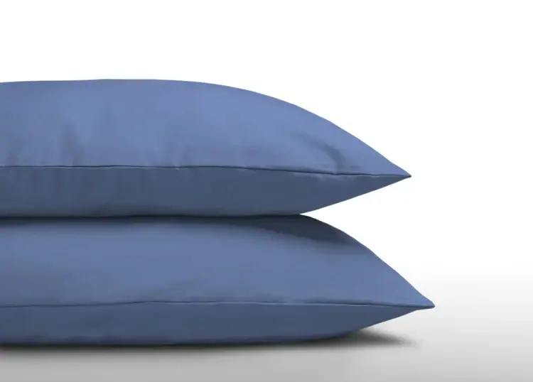 Kussensloop 20A 100% katoen blauw 60x70/20cm