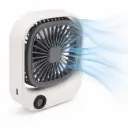 Mini Draagbare Bureauventilator VE48 – 3 Snelheden – Oplaadbaar – Assorti
