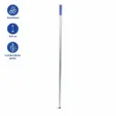 Aluminium Steel Greep Blauw 1450mm