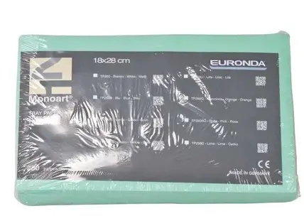 Monoart Traypapier Grün 250 Stuks