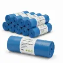 NaturaSterk Afvalzak Blauw T70 65x25x140 cm 240LT 10 Rollen x10 Stuks ( Totaal 100 Stuks )