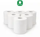 NaturaSterk Midi Poetspapier Cellulose 2-laags 500 gram, 6 rollen 3 Kg SLT pap-1005-tr