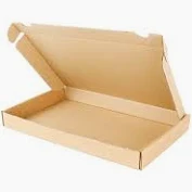 [NM120039] Brievenbusdoos bovenklep (A5) bruin | 255 x 160 x 27 mm 100 Stuks