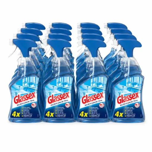 Glassex Glas & Multi Spray - 12 x 750 ml - Glas- & Multireinigera