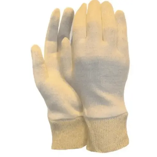 [CC00152] Katoenen Handschoen onderhandschoen maat 10/XL 12 paar 