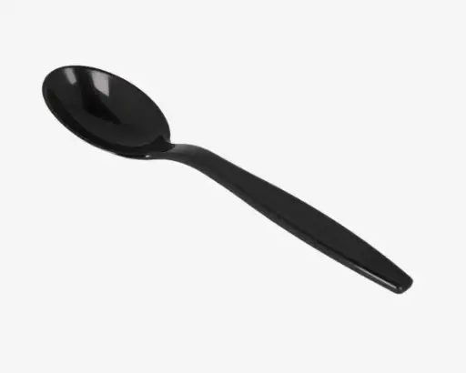 [HRC00055] Herbruikbare lepel 165mm pp zwart Per Doos 1000 Stuks