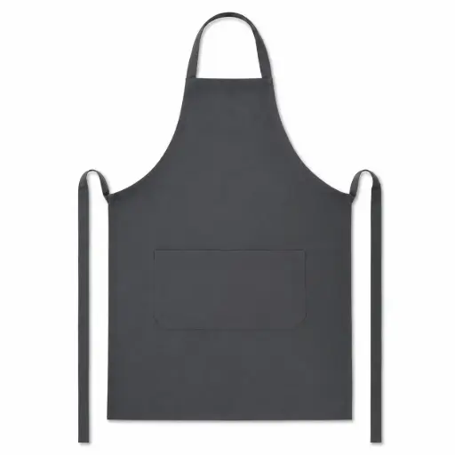 Keukenschort BBQ Apron 240 g/m² - 70x100 cm - donker grijs