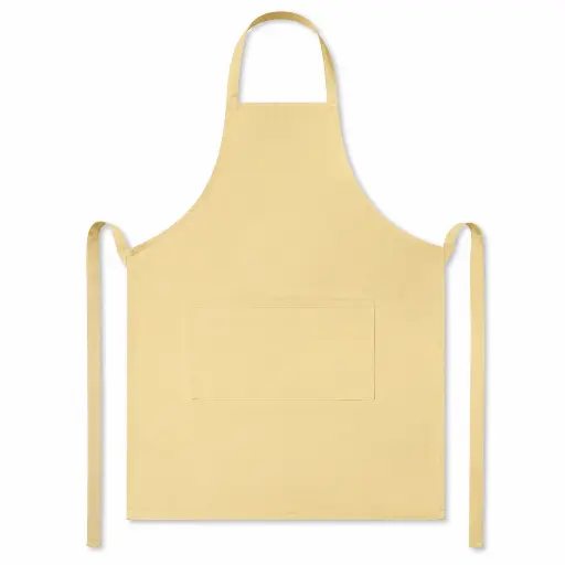 Keukenschort BBQ Apron 240 g/m² - 70x100 cm - geel