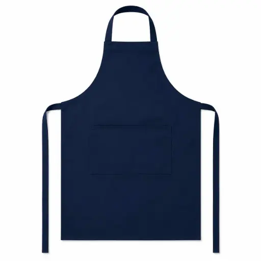 [HRC00066] Keukenschort BBQ Apron 240 g/m² - 70x100 cm - Navy Blauw - Horeca
