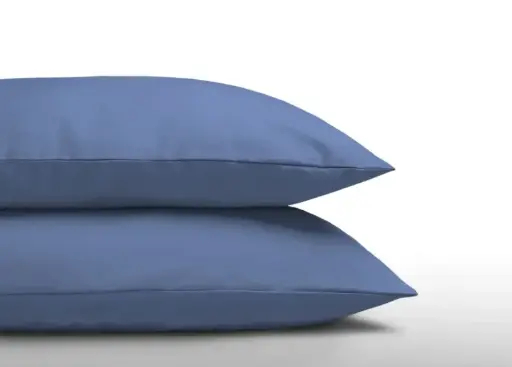 Kussensloop 20A 100% katoen blauw 60x70/20cm