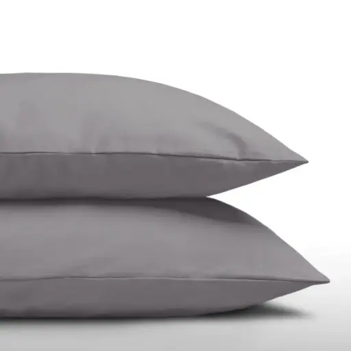 Kussensloop 20A 100% katoen antraciet 60x70/20cm