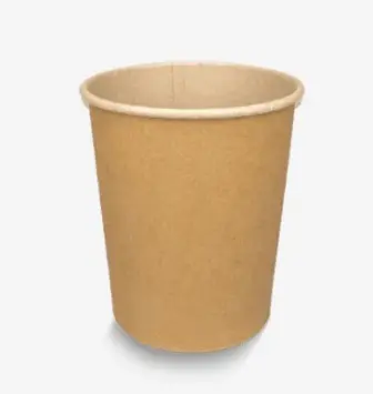 [HRC00122] Kartonnen koffiebeker 230cc 8oz Kraft Per Doos 1000 Stuks