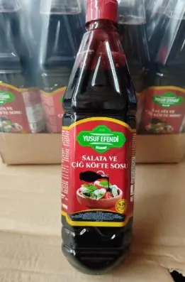 [CC00314] Yusuf Efendi Salade- en Çiğköftesaus, PET-fles, 1 Liter x 12 Stuks