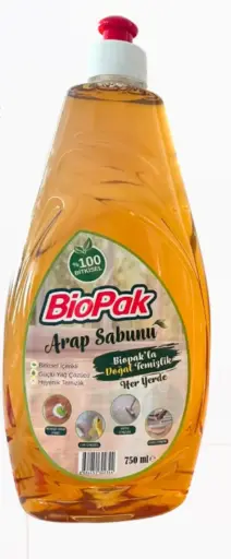Biopak Arabische Zeep met dop 750 ml x 12 Stuks
