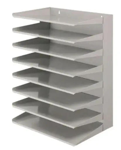 Sorting rack-8, V-Part - grey 