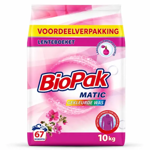 [BP150055] BIOPAK WASPOEDER 10KG KLEUR