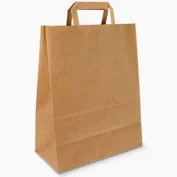 [NM120128] Papiertassen KleinBruin 22+10x28cm 250 Stuks - IMP1625I54/TA